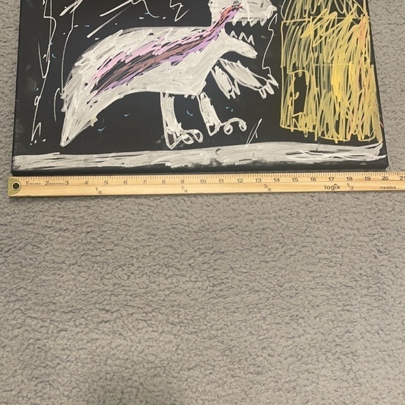 The wild dinosaurs canvas art wall - Picture 6 of 7